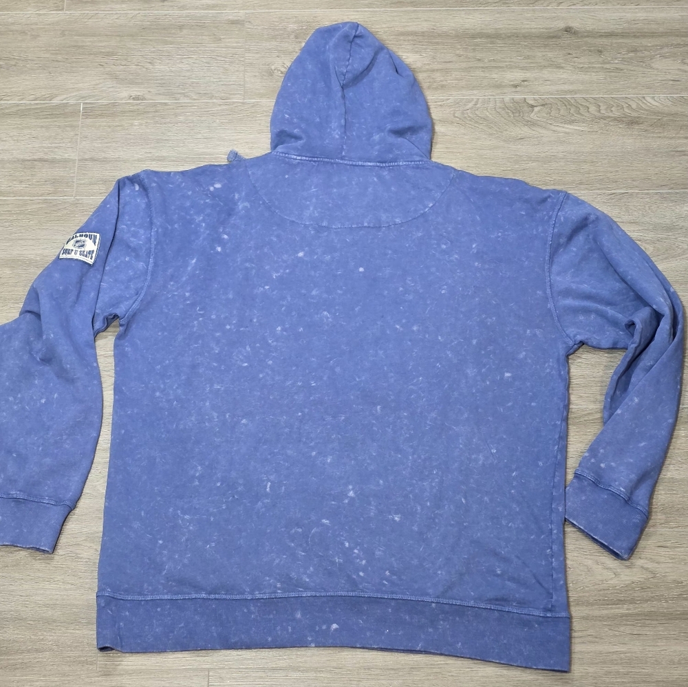 New Toronto Maple Leafs Hoodie Size XL NHL Calhoun Surf & Skate Acid Wash - Picture 7 of 7